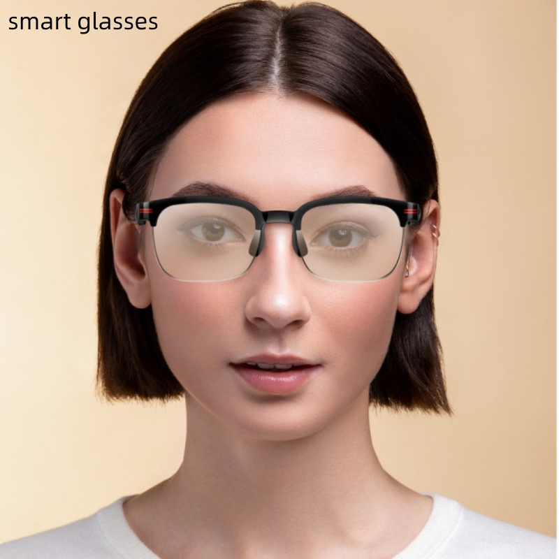GS200 Replaceable Lens Glasses Bluetooth Wireless Calls Music Playback Smart Eyes Glasses
