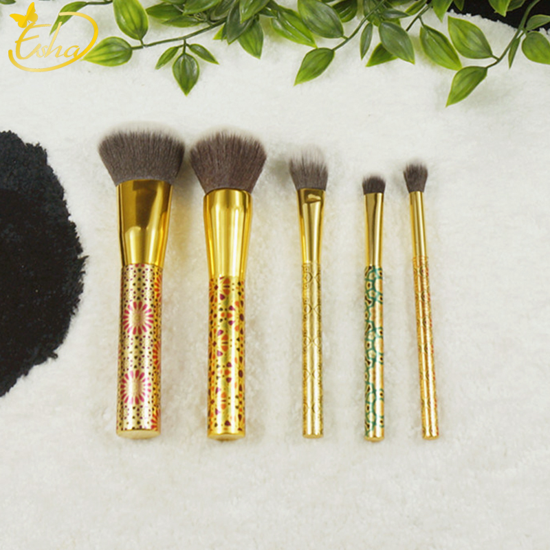 Colorful Handle Cosmetic Makeup Brush Custom Beauty Nail Art Tool Kit