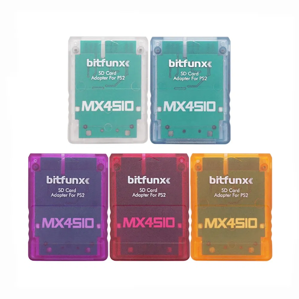 Прозрачный адаптер карт для PS2 Mx4sio Sio2SD