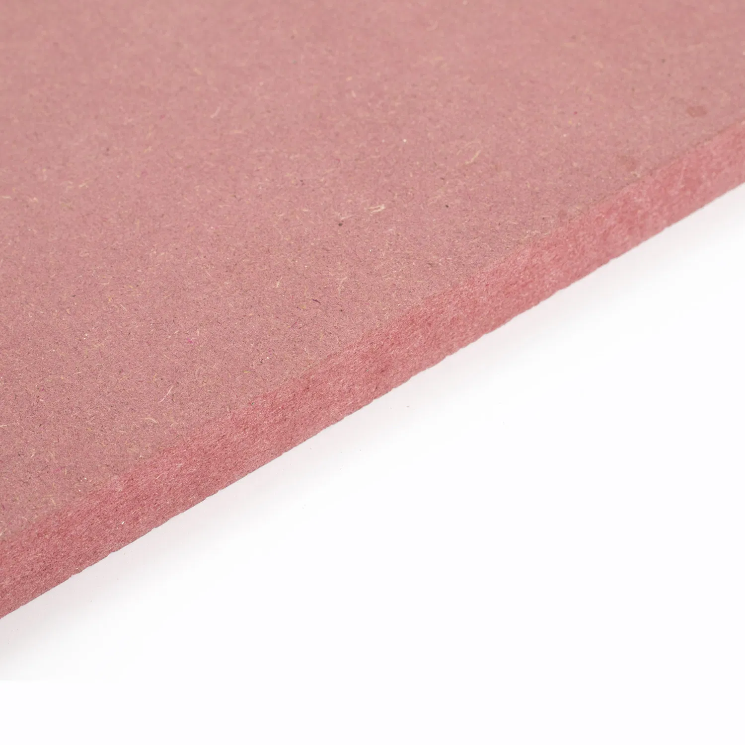 15mm Fire Retardant MDF for Decoration in Red Color