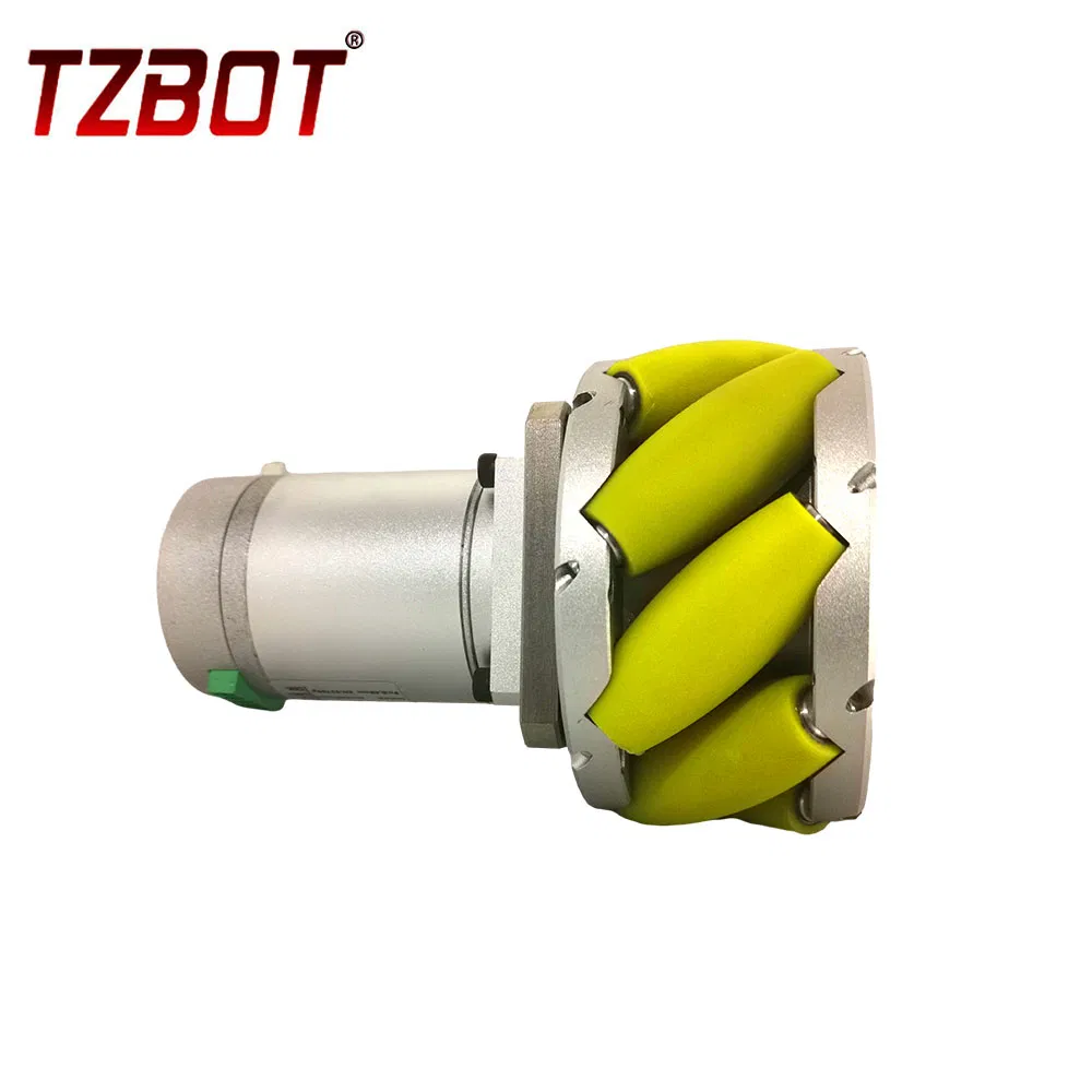 Tzbot New Tech 101 mm 200kg Load Omni Omnidirectional Mecanum Wheel with Encoder Motor