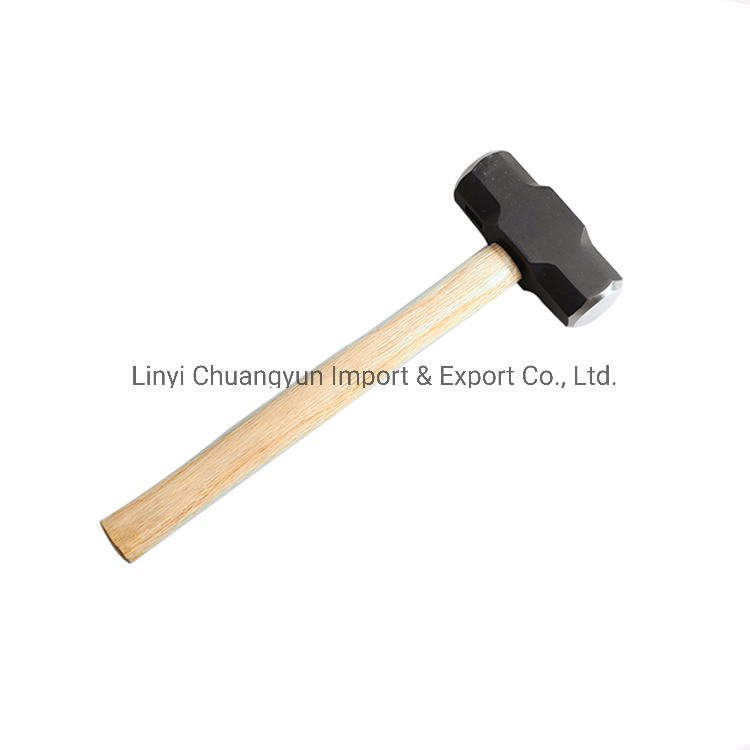 Double Face Wood Handle Stone Sledge Hammer