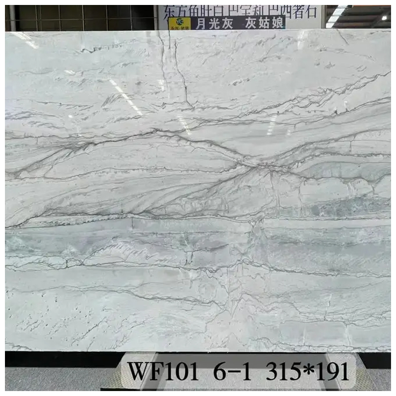 Brazilian Exotic Maldives Quartzite Polished Slabs for Countertops and Wall Tiles