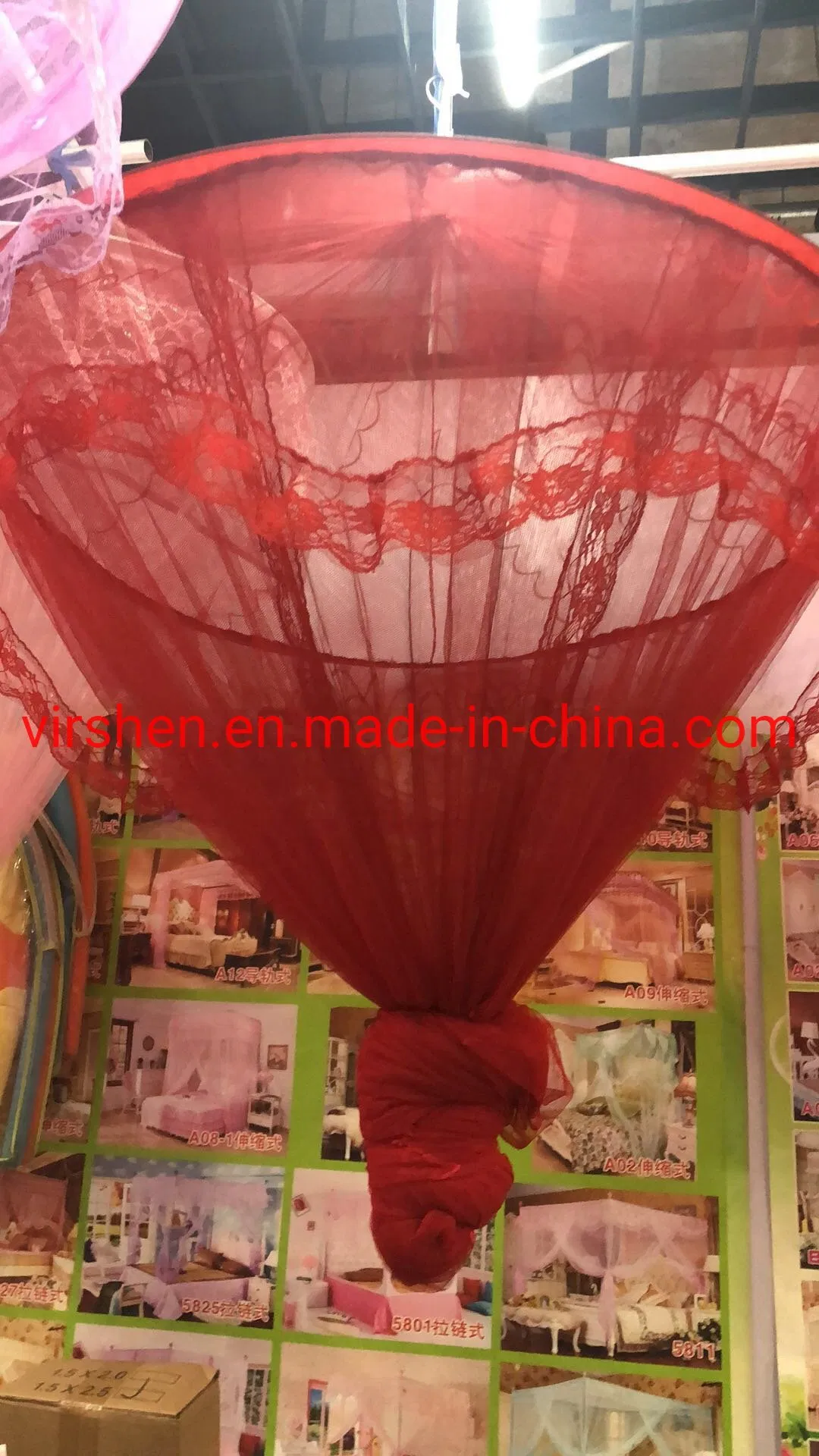 Thickened Mosquito Net Circular Conical Round Mosquito Bed Canopy Net