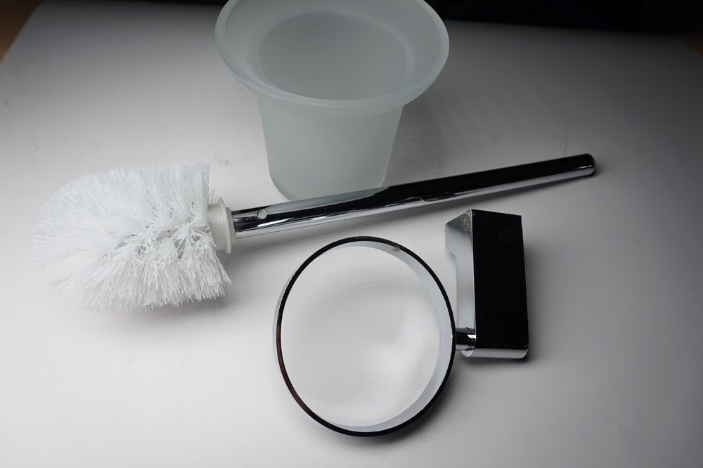 Настенный держатель для ёршика из цинкового сплава хром