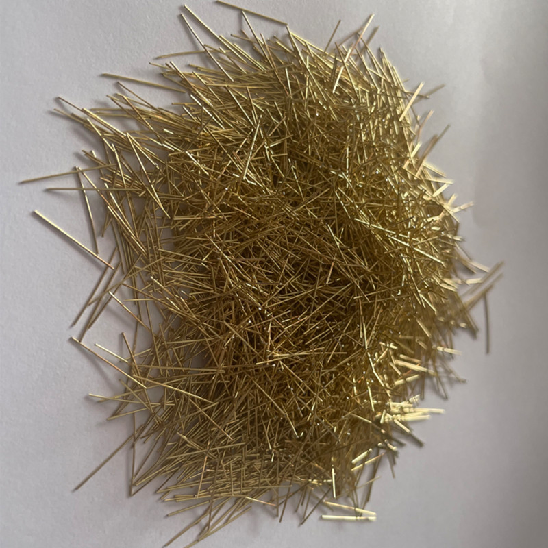 Micro Copper Coated Steel Fiber Copper Steel Fiber for Reinforcement Concrete
