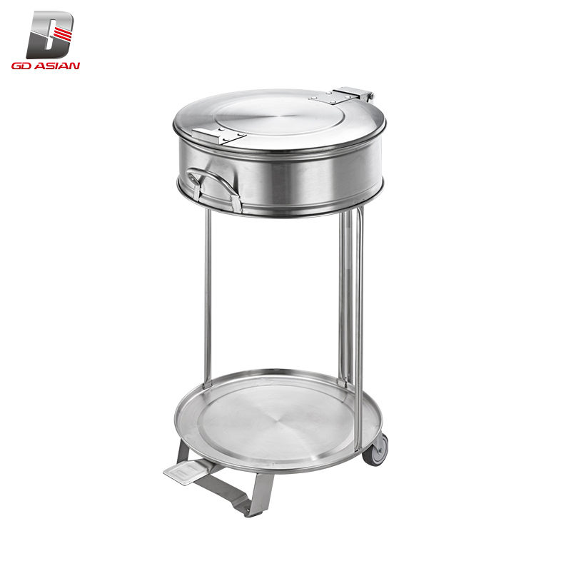 Коммерческий ресторанный мусорный бак GB100s из нержавеющей стали