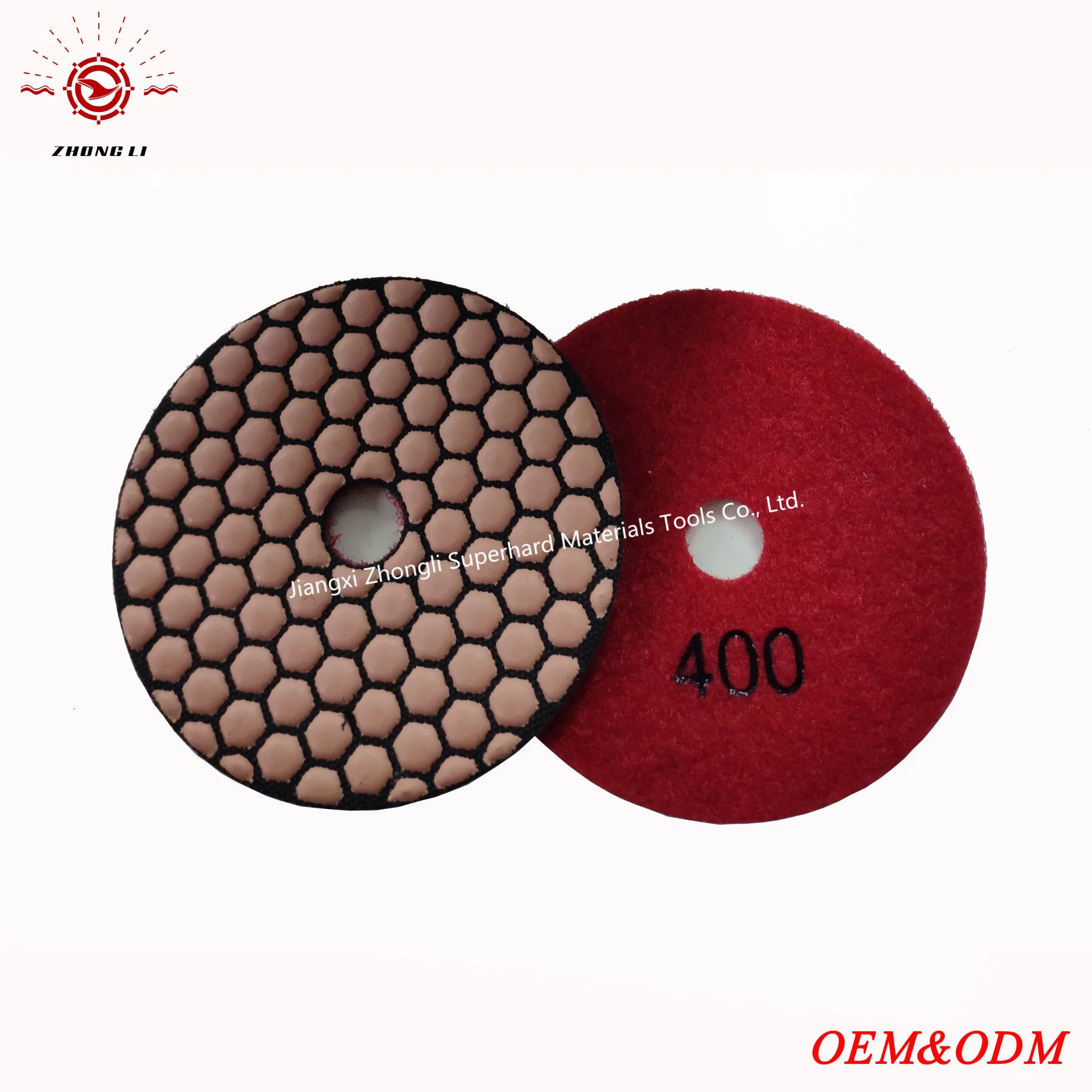 Flexible Diamond Polishing Resin Pads for Granite Floor