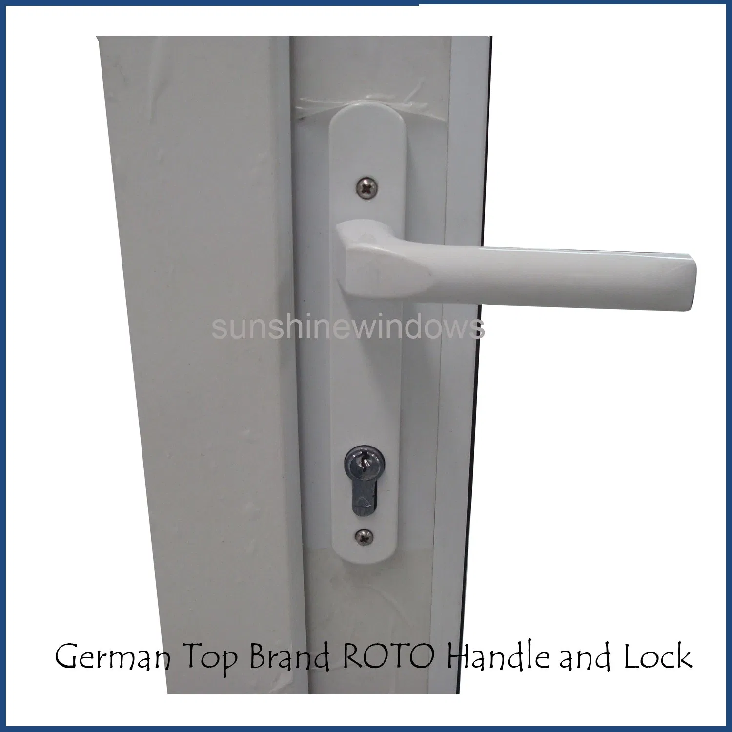 Customized German UPVC Vinyl Glass Window and Door