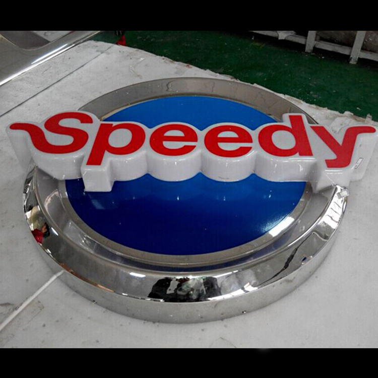 Outdoor Customized LED Acrylic Stainless Steel Billboard for Advertising