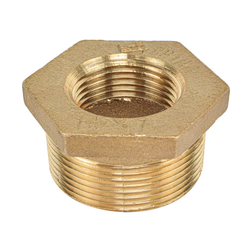 NPT Thread Forged Brass Brass Bush Pipe Fittings
