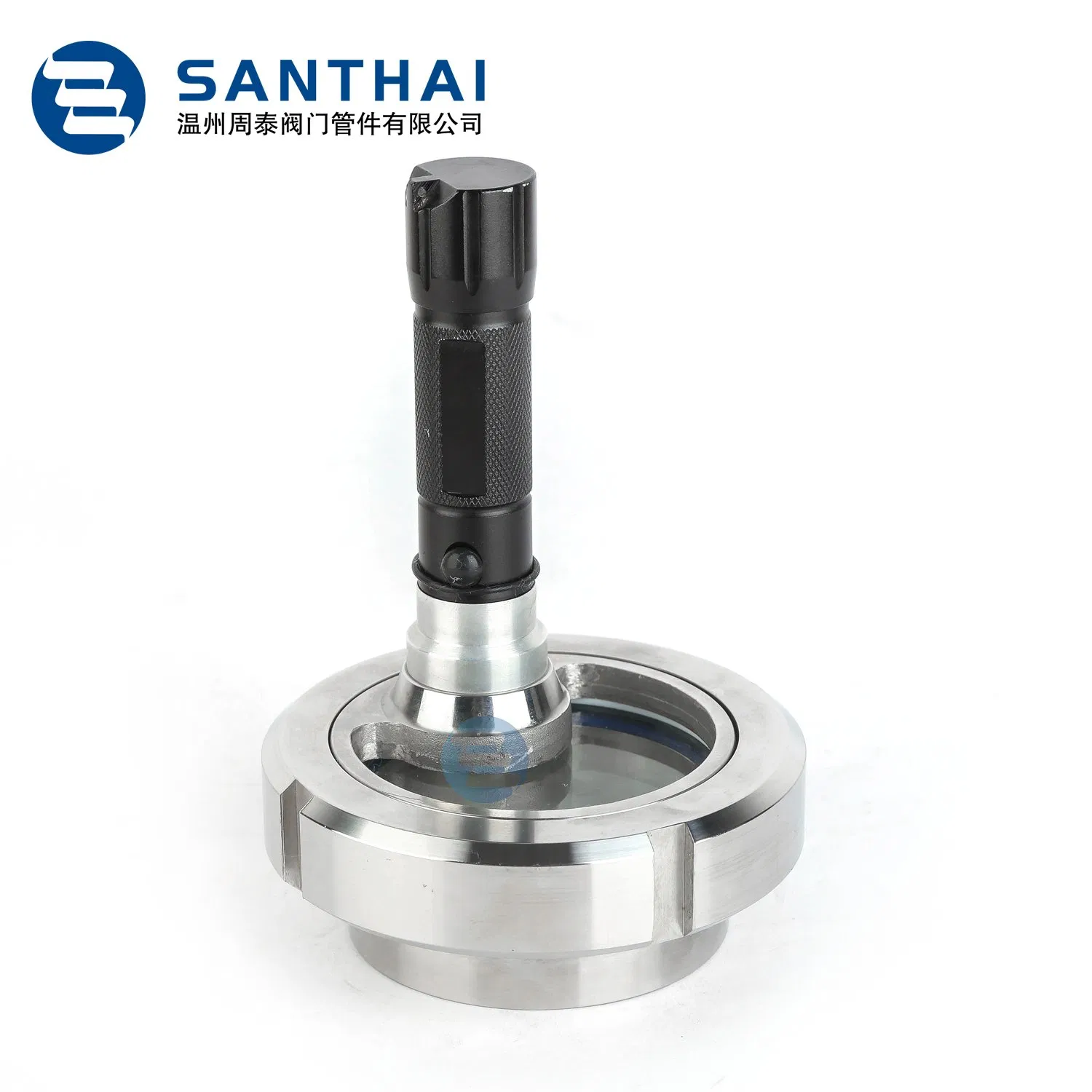 Santahi Tempered Glass Tube Fitting with Precision Engineered Sight Glass