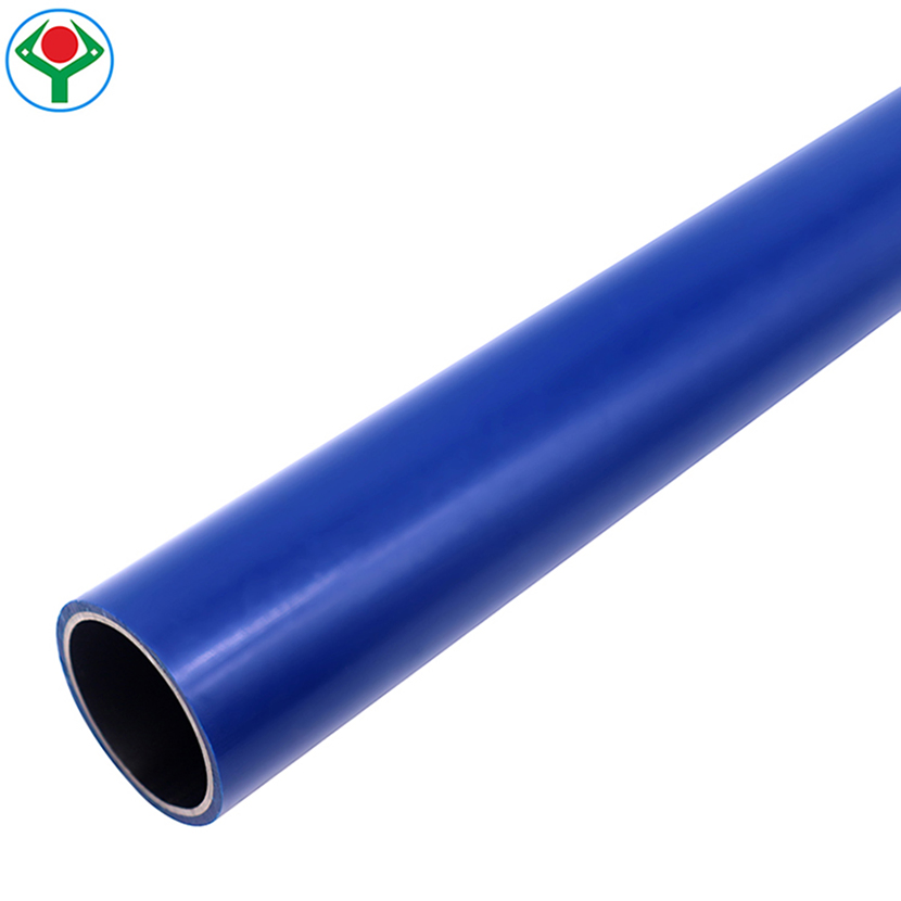 Hardware Od 28mm Plastic Coated Pipe Steel Pipe for Storage Rack Flow Rack Shelf Pipe Joint System