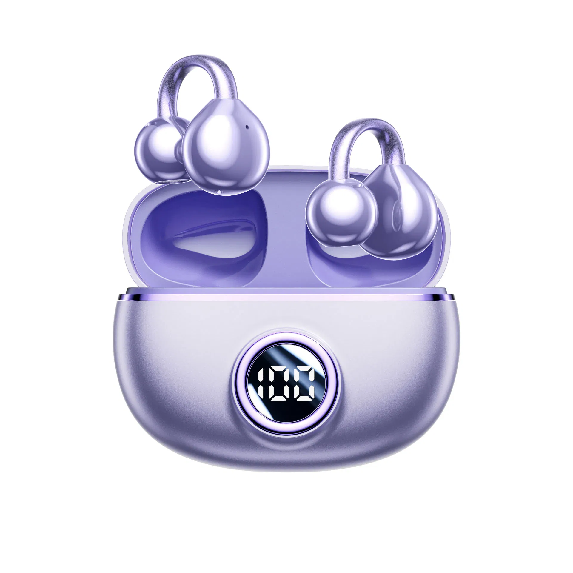 Private Model Headphone Noise-Cancelling Wireless Sports in-Ear Digital Display Long Life Headphone