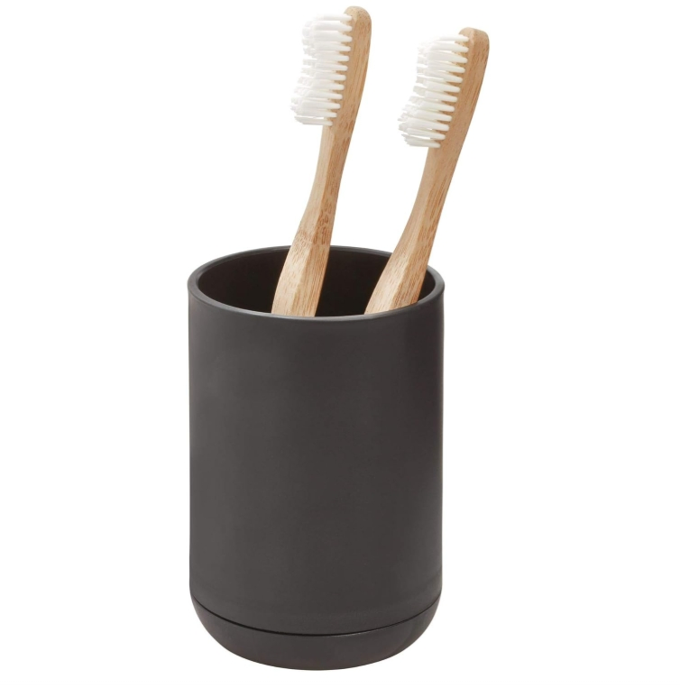 Toothbrush Holder for Normal Toothbrushes, Spin Brushes, and Toothpaste