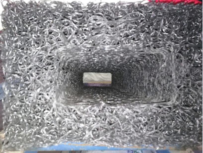 Plastic Blind Ditch with Geotextile for Landfill