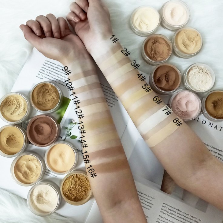 Wholesale Setting Powder Face Base Cosmetics Makeup No Logo Loose Powder