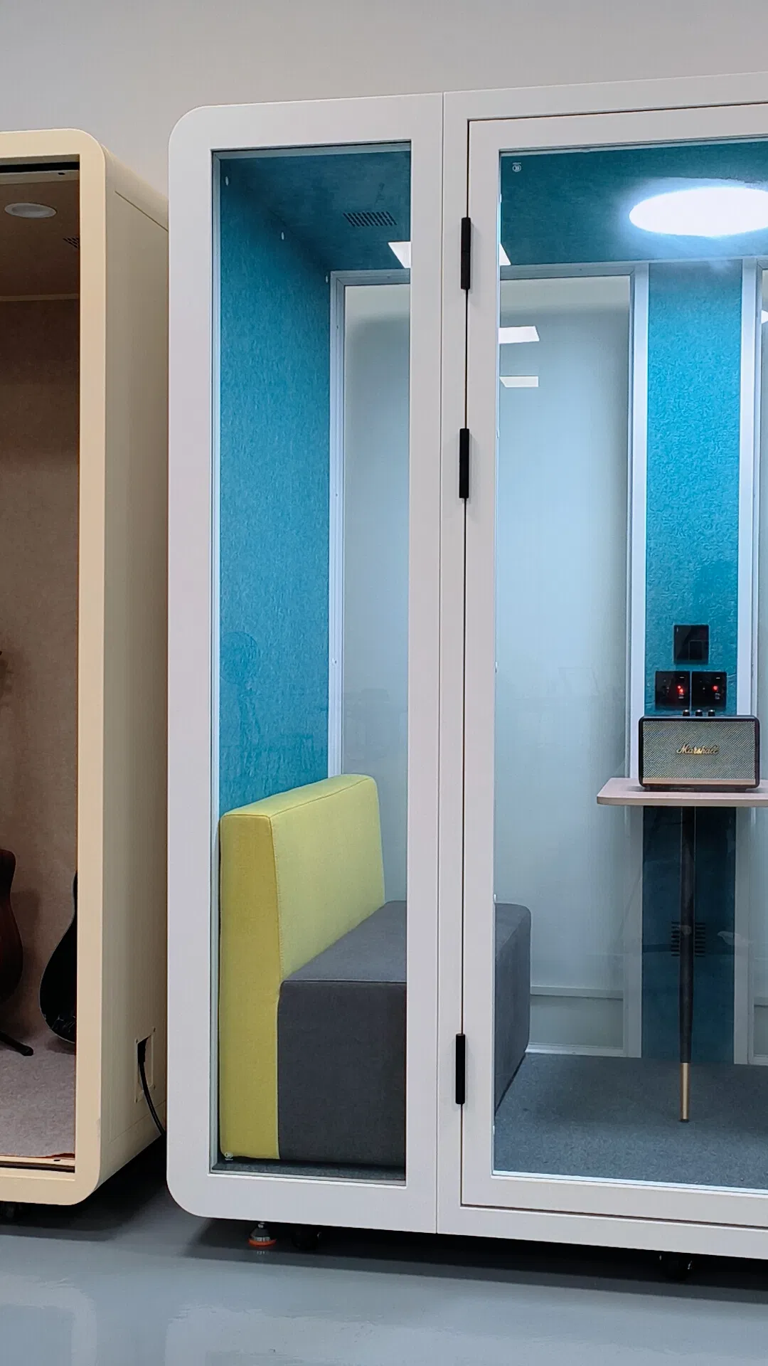 Premium Soundproof Booth for Home Office Use, Adjustable Design