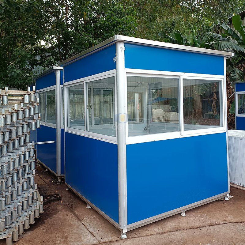 Eco-Friendly Sentry Room Rectangle with Safe Features and 1-Year Warranty