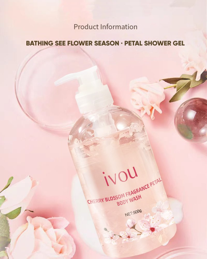High-Quality Factory Wholesale Spot Goods 500ml Shampoo Gel Floral Fragrance Hair Care Products Oil Control Amazing Smoothly Hair Care Personal Care