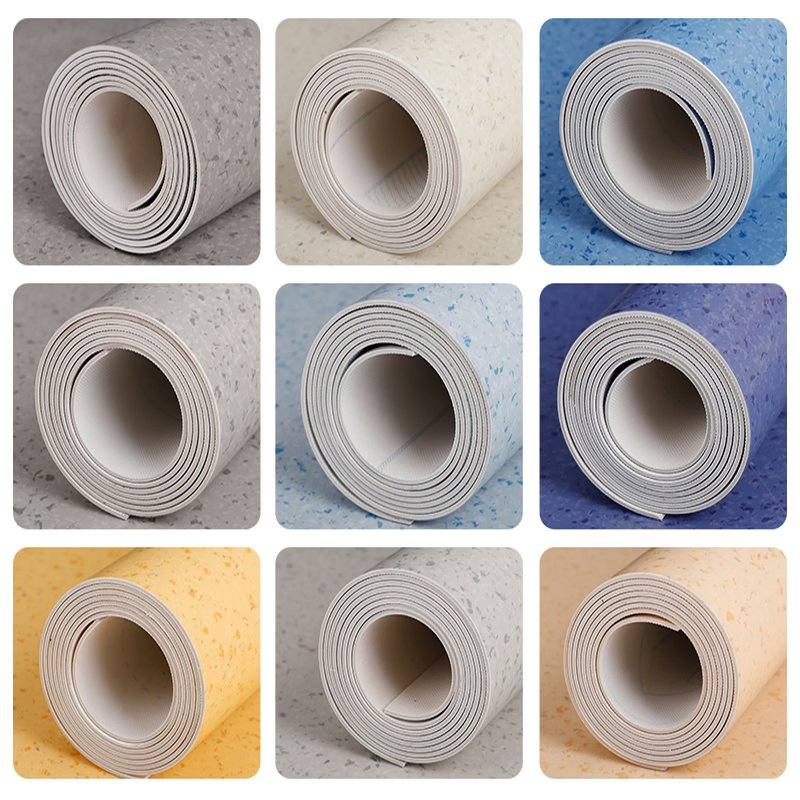 Hospital Office SPA Center Commercial 2mm Thickness Waterproof Plastic PVC Laminate Floor