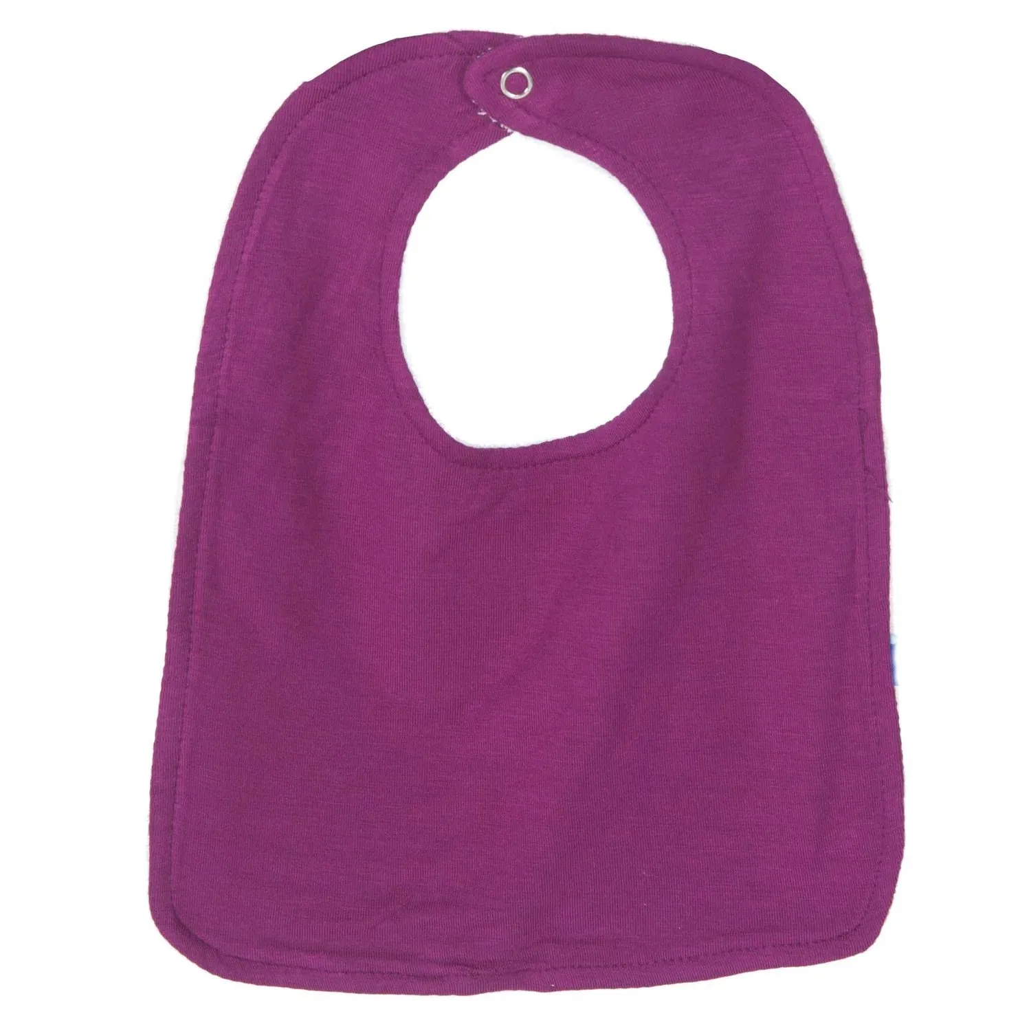 Custom Made Bamboo Terry Baby Feeding Bib Absorbent Newborn Drool Bibs with Adjustable Snap