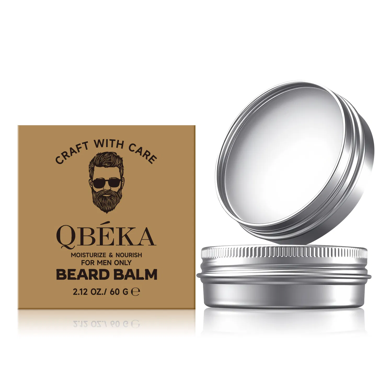 Professional Beard Care Balm for Healthy, Styled Facial Hair