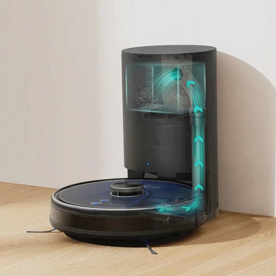 Pet Hair Friendly Laser Robot Vacuum Cleaner with Anti-Tangle Brush, Laser Navigation Robot Vacuum