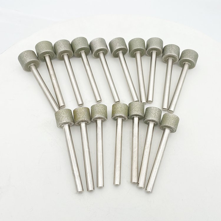 Electroplate Diamond CBN Grinding Head CBN Mounted Point for Machining Hard Metaln Ceramics Glass HSS