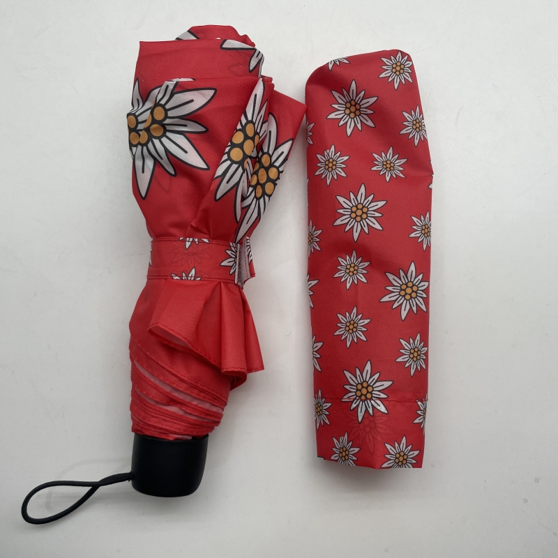 Folding Edelweiss Oktoberfest Umbrella