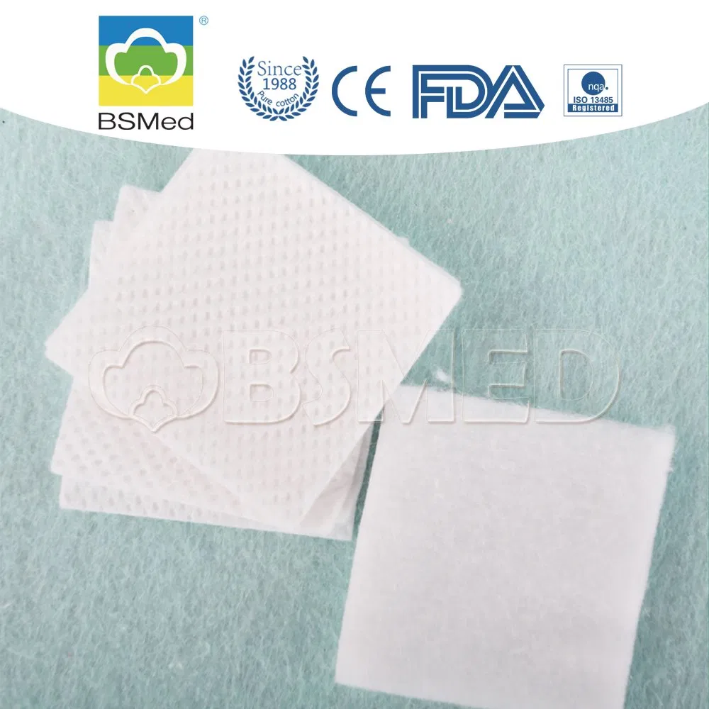 High Quality Pure and Soft Makeup Remover Pad Cotton Face Cleansing Pads Disposable Cotton Pads