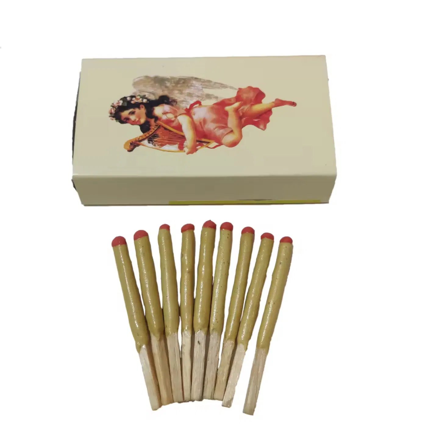 Premium 75mm Windproof Waterproof Wooden Matches for Fireplaces
