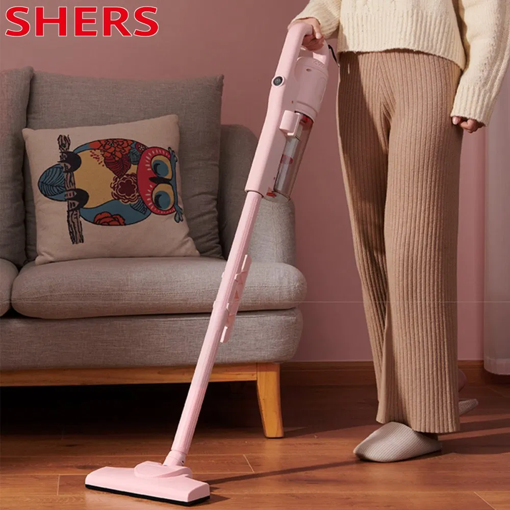 Household Hand-Held/Push Rod Portable Wired Vacuum Cleaner for Carpet
