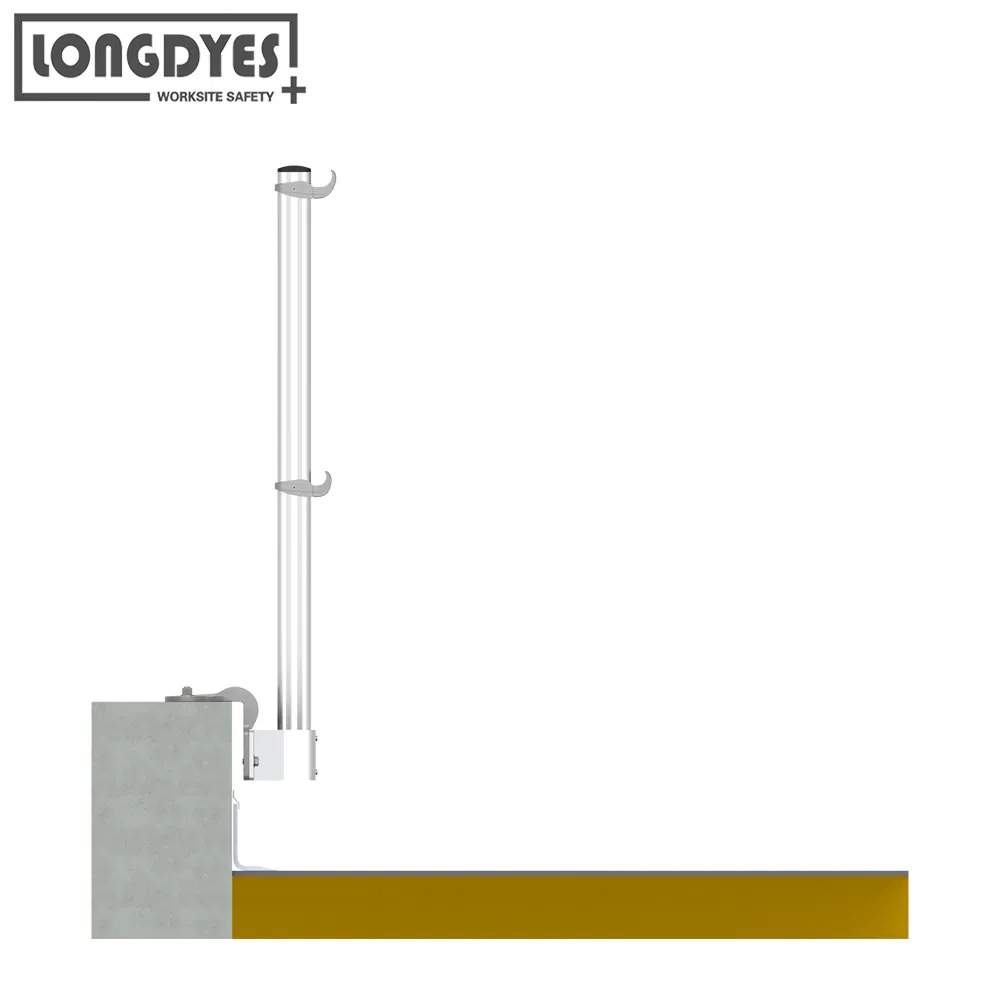 Quick and Easy Installation Construction Guardrail Edge Protection