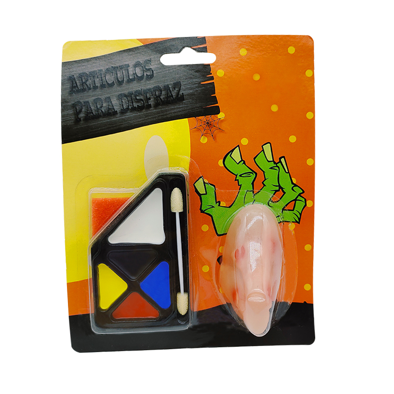 Non-Toxic Washable Face Paint and Makeup Kit for Party and Festival