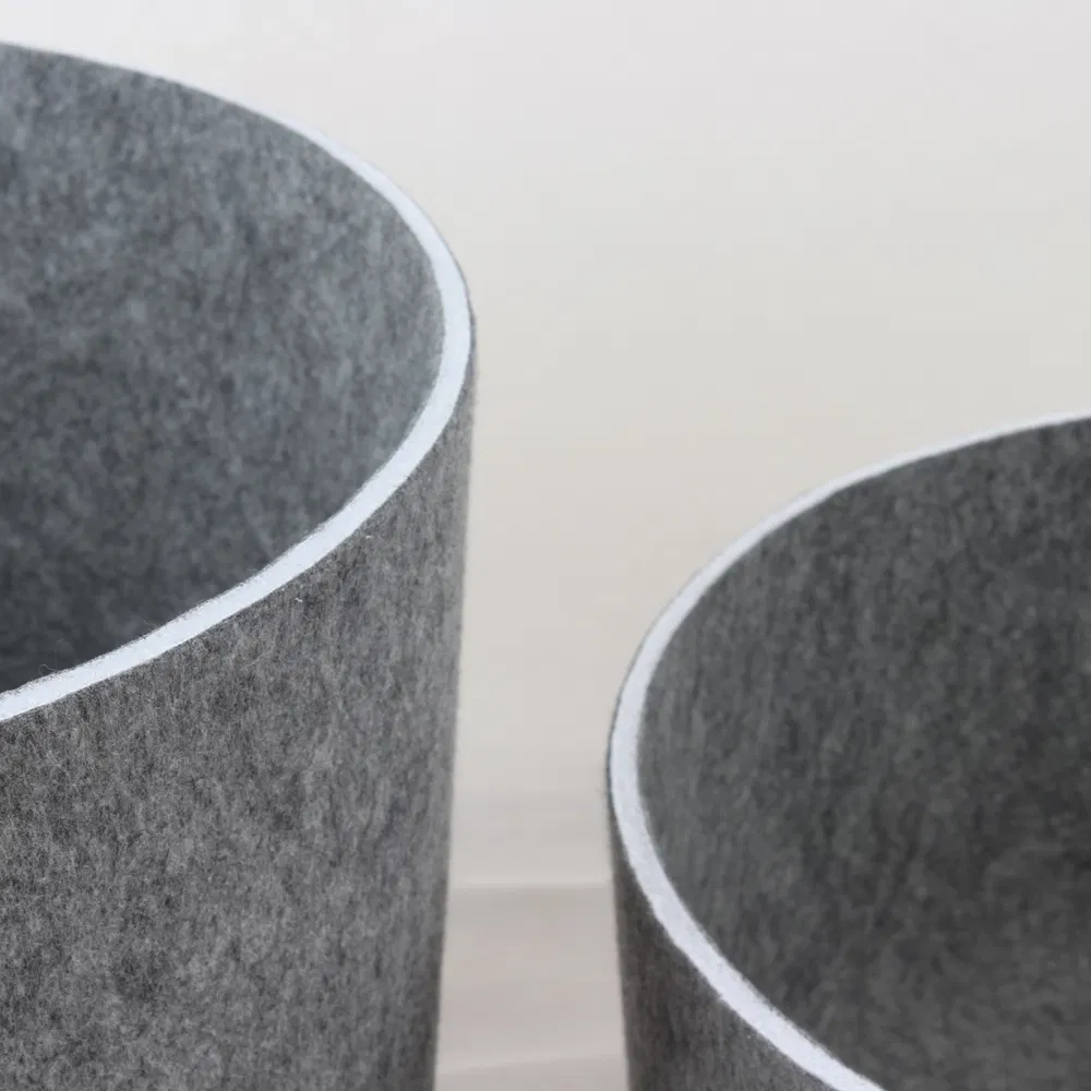 Household Good Quality Recyclable Pet Felt Thermoforming Felt Secure Storage Containers