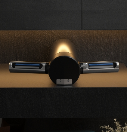 Interhasa! Automatic Eco-Friendly Stainless Steel Hand Dryer Wall-Mountable