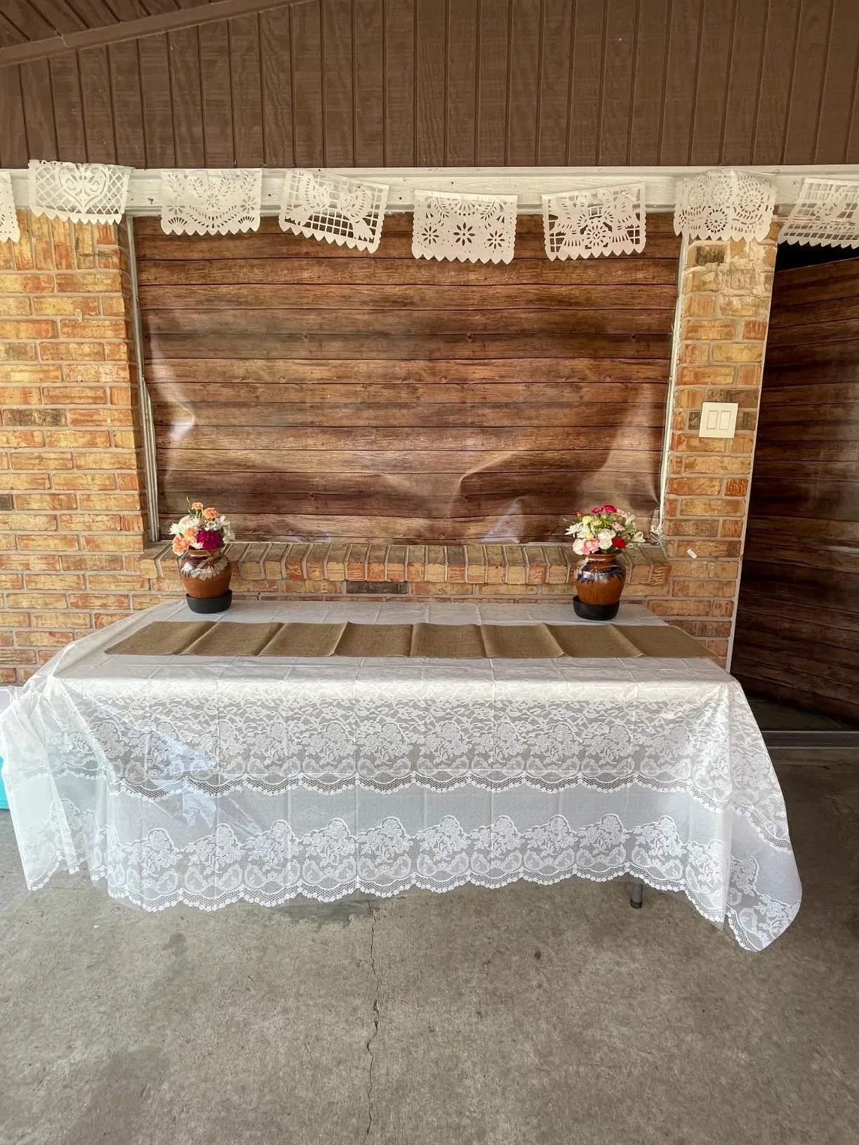 12 X 120 Inch Burlap Table Runners, Natural Rustic Jute Table Runner Bulk for Western Wedding Table Decorations,