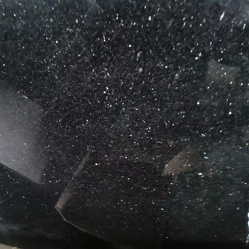 Cheap Black Galaxy Black Granite Tiles Slabs Kitchen Counter Tops