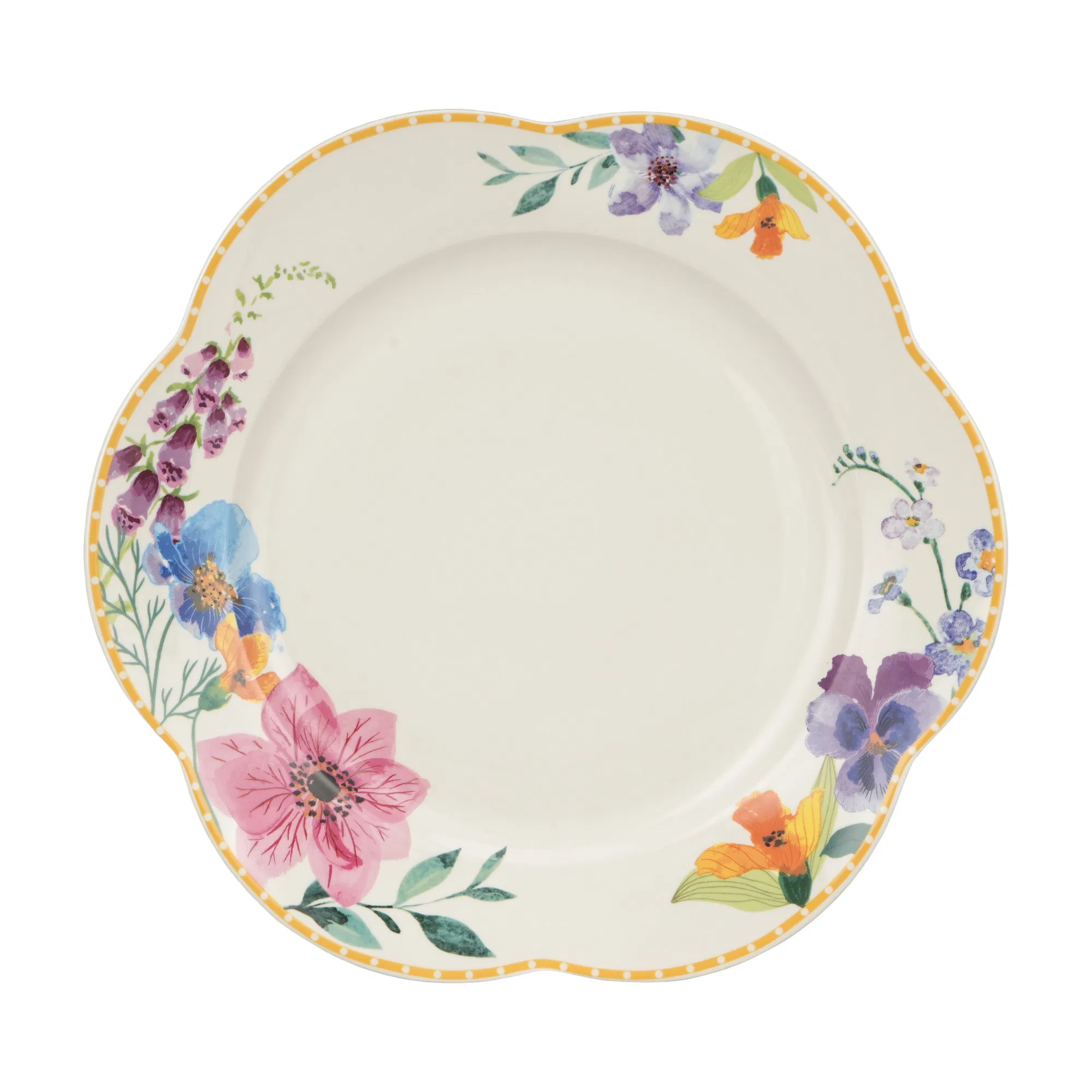 20-Piece OEM ODM Easter Day Bunny Design Ceramic Plate Porcelain Dinnerware Set
