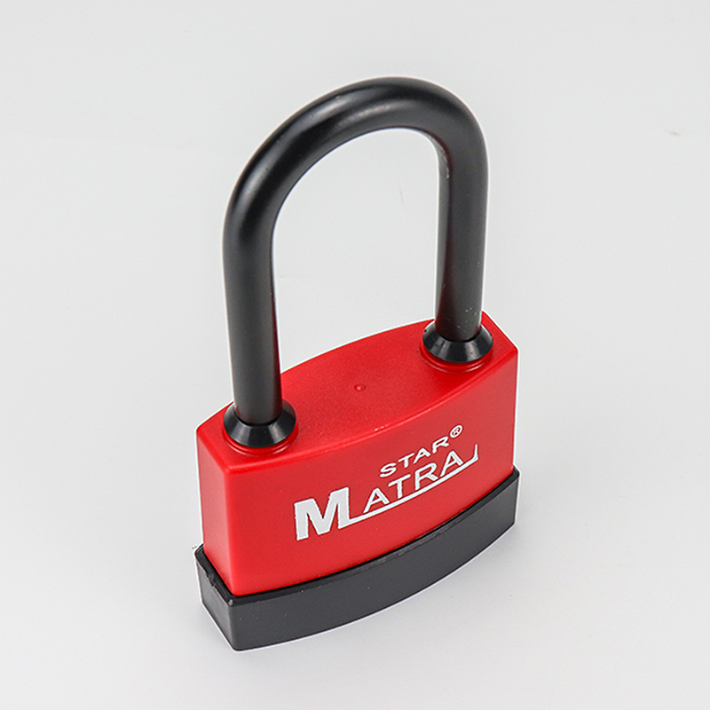 Industrial Safety Lockout Tagout Plastic-Coated Waterproof Lock Padlock