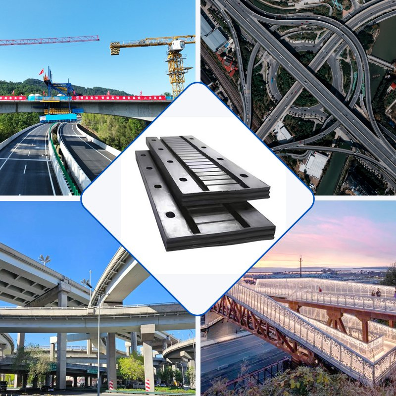 Steel Reinforced Rubber Joint Highway Rubber Bridge Expansion Joints for Highway Bridges