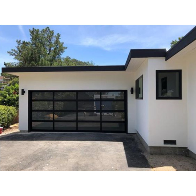 Cbmmart Best Selling Custom Doors Waterproof Soundproof Roll up Door Aluminum Glass Garage Door