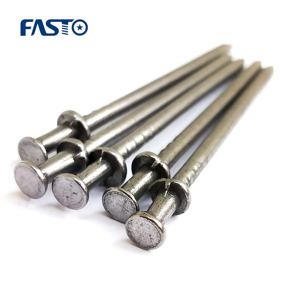 Factory Supplier 6D-30d Duplex Head Nail for Temporary Construction