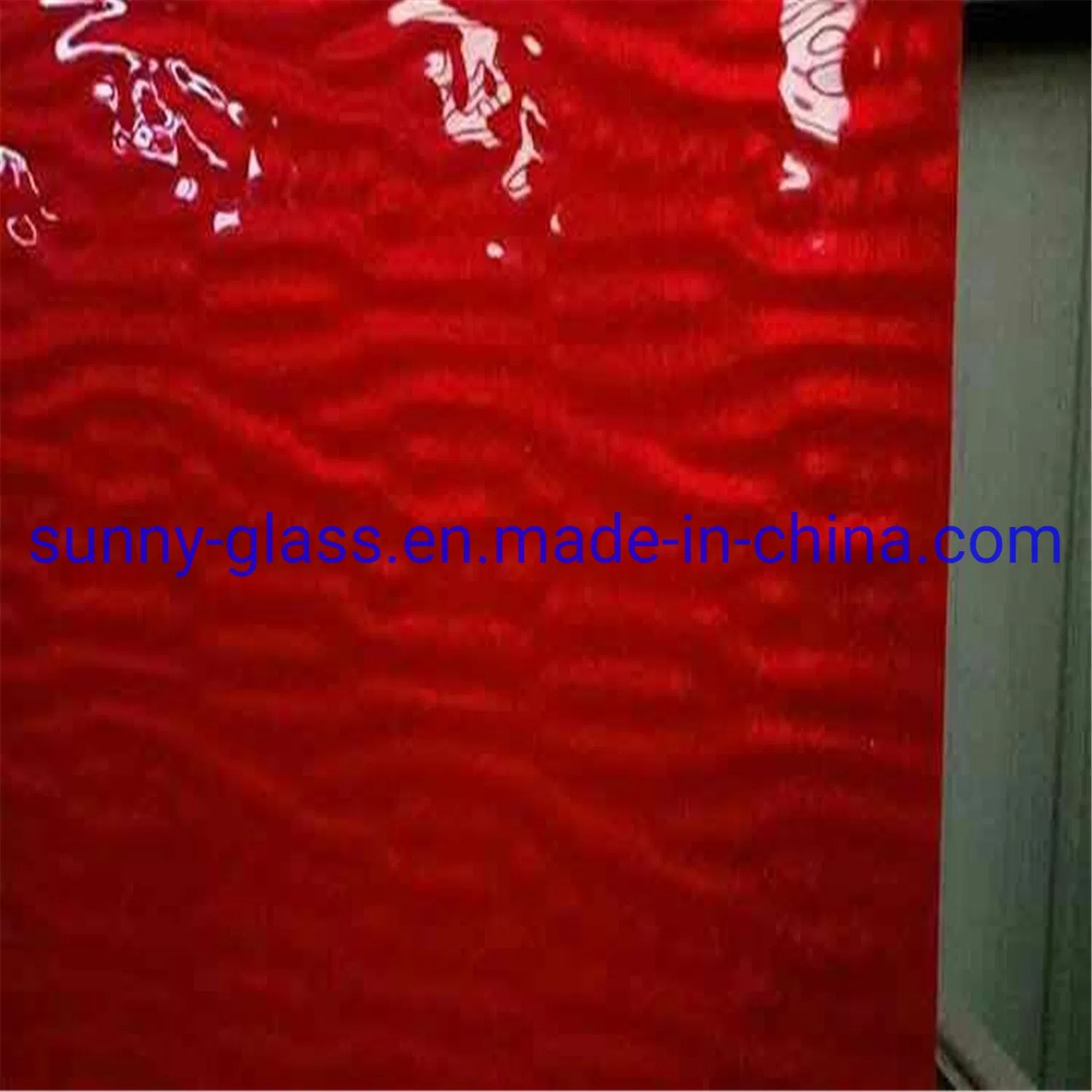 6mm Dark Blue Safety Wired /Wire Glass for The CE Certificate
