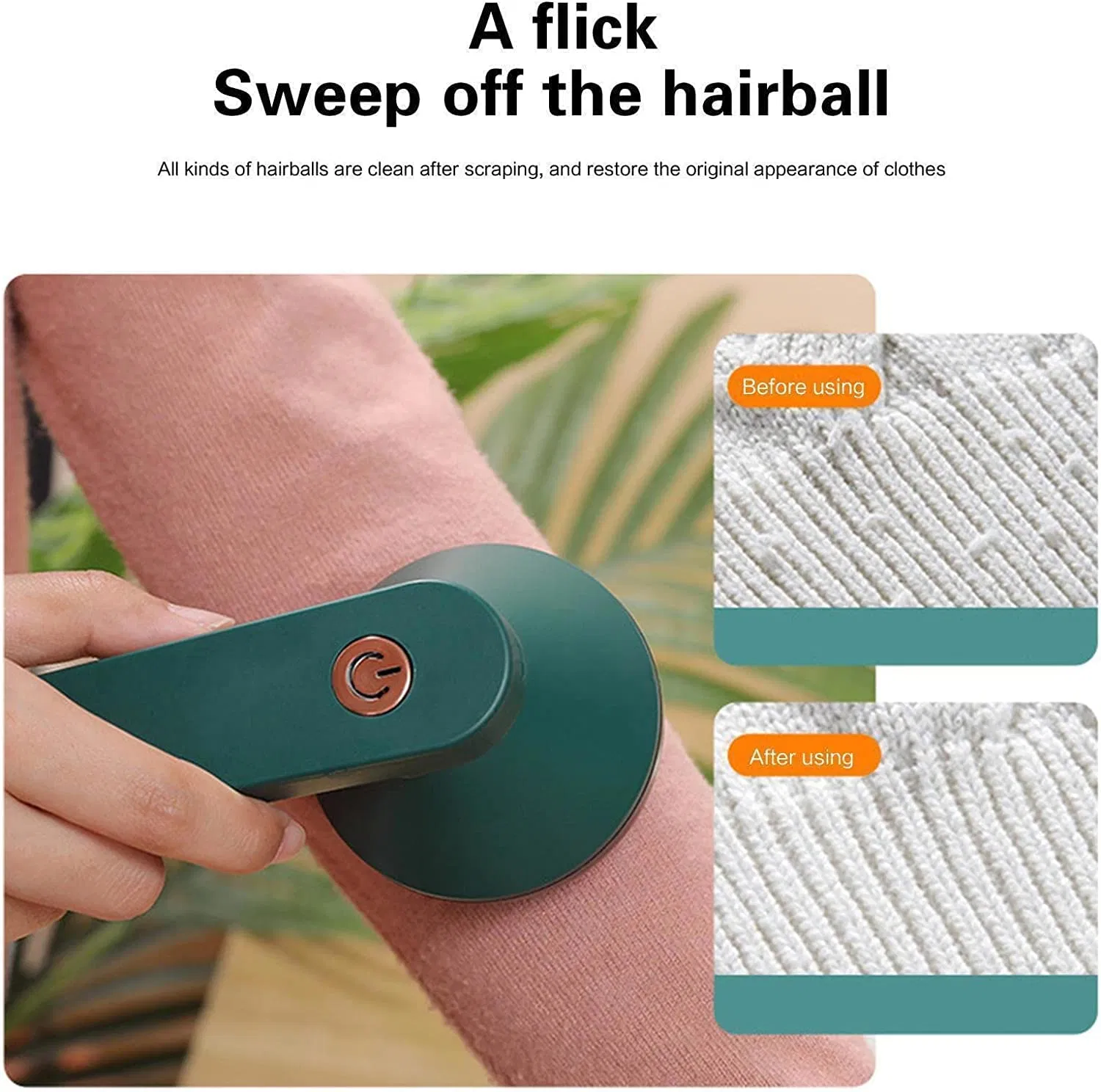 Fabric Shaver Fuzz Trimmer Sweater-Shavers Remove Pilling Portable Rechargeable Electric Lint Remover