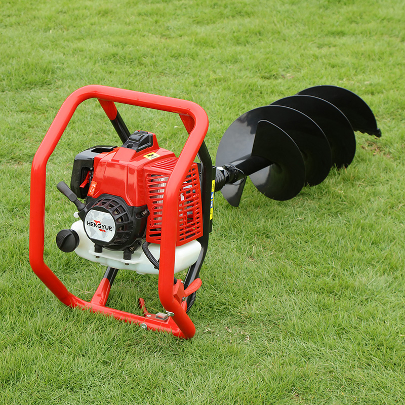 Professional 1 or 2 Man Operate Earth Auger with 3 Auger Bits