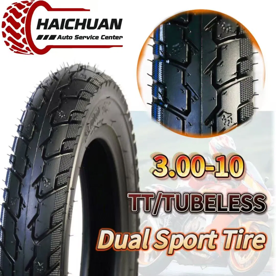 Мотошина 3.00-10 из натурального каучука