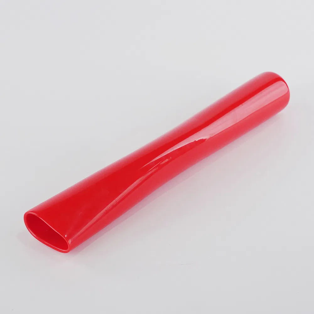 Smooth Red 1 Inch Round Vinyl End Cap 4 Inch Pipe Cap Rubber Cover Rubber End Cover for Nut and Screw