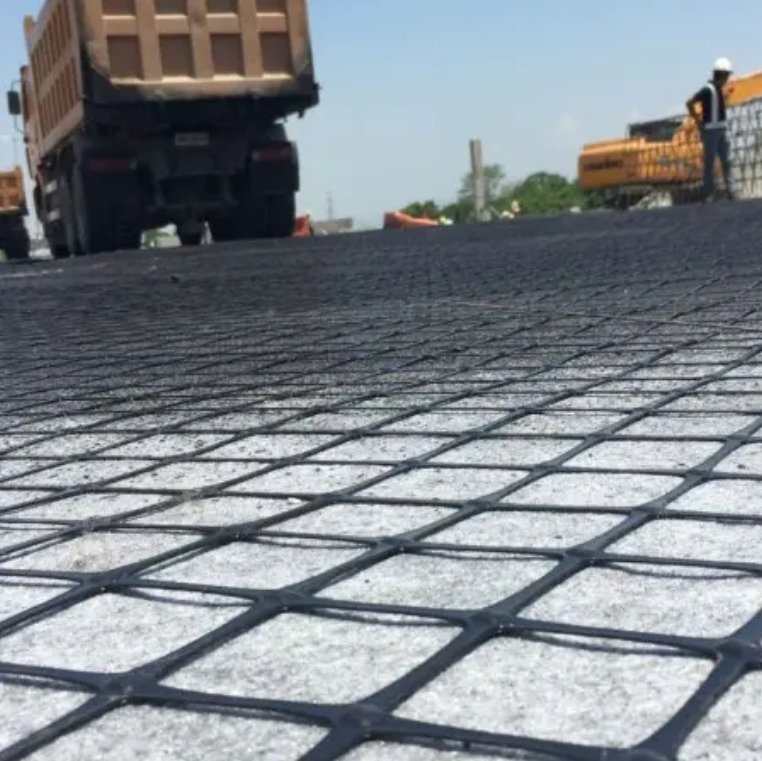 Plastic Biaxial Geogrid Ground Stabilization Geogrid Gravel Driveway